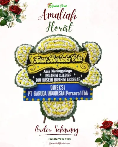 Papan Bunga Duka di Siloting